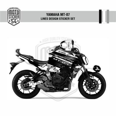 Yamaha MT-07 v1 Lines Design Görsel Renk 2