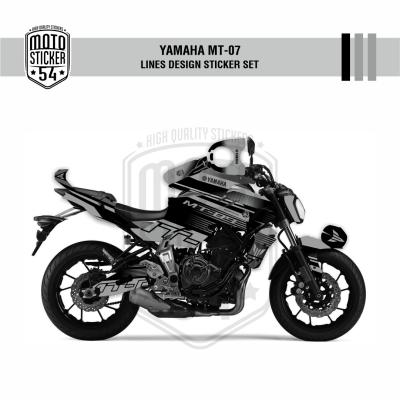 Yamaha MT-07 v1 Lines Design Görsel Renk 5