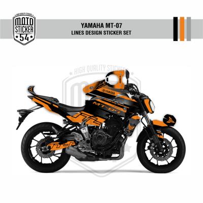 Yamaha MT-07 v1 Lines Design Görsel Renk 7