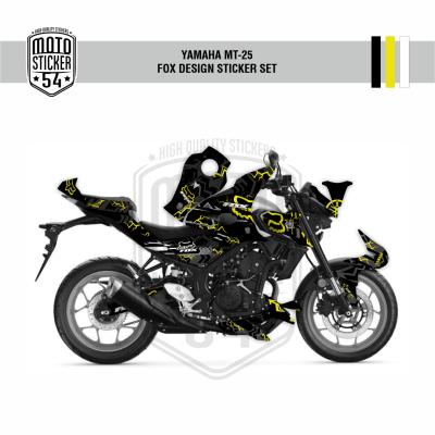 Yamaha MT 25 v2 Fox Design Görsel 2