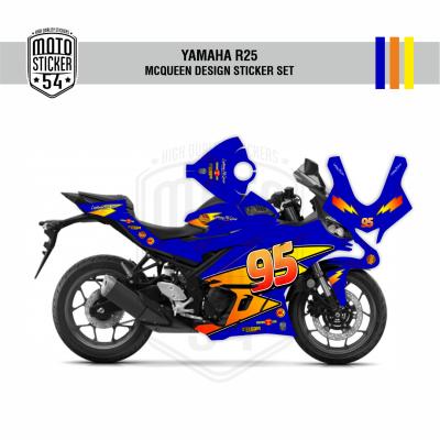 Yamaha R25 2019 McQueen Design Görsel Lacivert