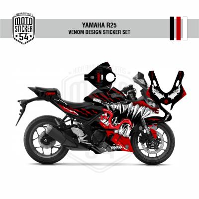 Yamaha R25 2019 Venom Design Görsel