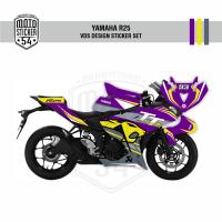 Yamaha R25 Eski Kasa VDS Design Görsel Mor