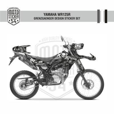 Yamaha WR125R Grenzgaenger Design Görsel Siyah 1