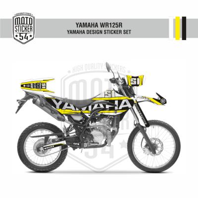 Yamaha WR125R Yamaha Design 51 Yeni Kalıp Görsel Sarı 1