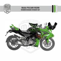Bajaj Pulsar RS200 Venom Design Görsel Yeşil