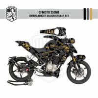 CFMOTO 250NK Grenzgaenger Design Siyah Görsel Siyah Yaldız