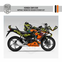Honda CBR125R Asphalt Monster Design Turuncu Yeşil Görsel 1.png