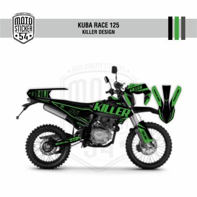 KUBA RACE 125 KILLER DESIGN YEŞİL