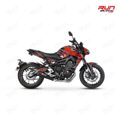 MT 09 KARMA GRİ KIRMIZI