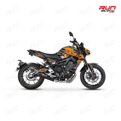 MT 09 KARMA GRİ TURUNCU