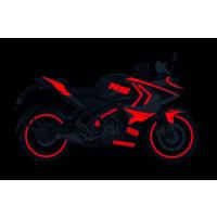 rs 200 reflektif kırmızı set